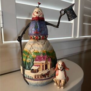 Jim Shore Snowman. Excellent condition.